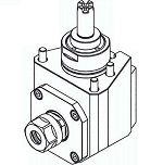 WASINO 25x60 RADIAL DRILLING MILLING HEAD ER16A L=45 mm RPM 15000 MZW-10A T32636A01